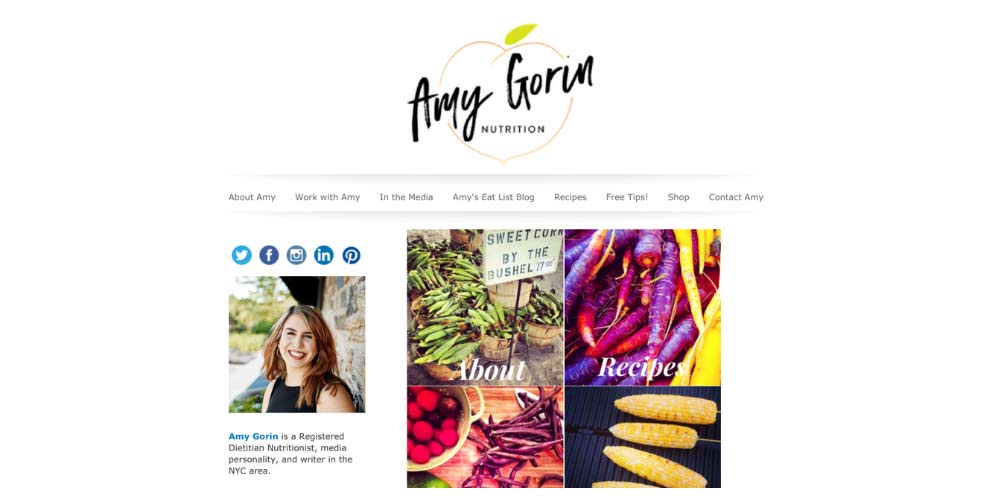 Amy Gorin Website