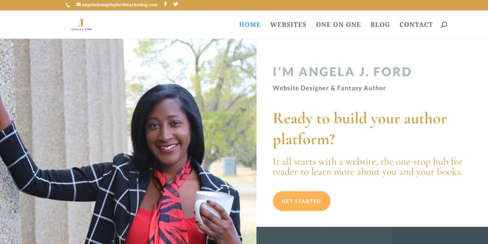 Angela J Ford website