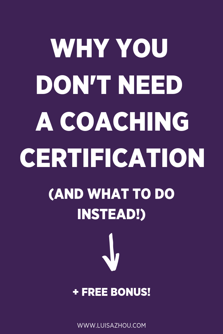 Coaching Certification Pinterest