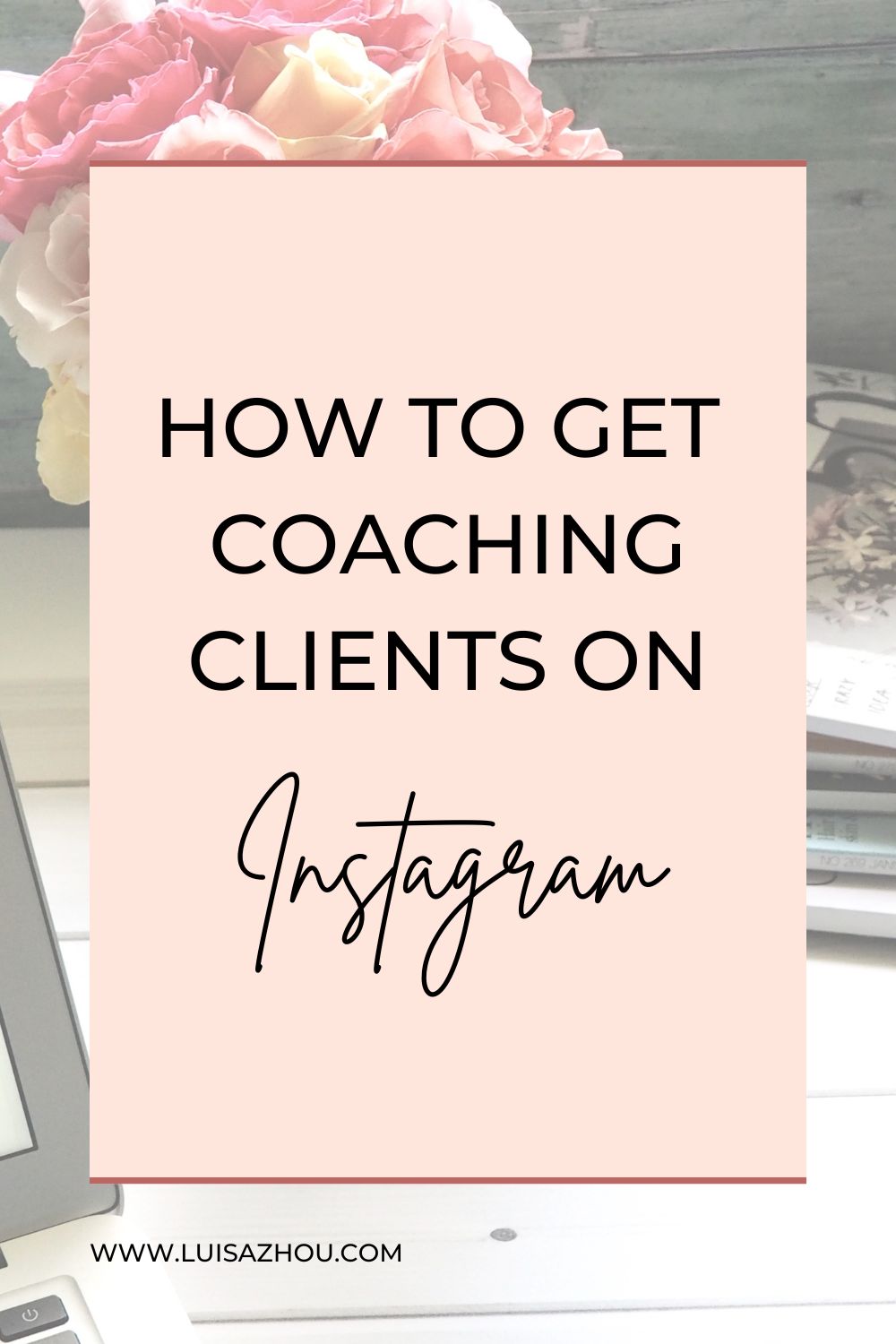 Get coaching clients on Instagram pin