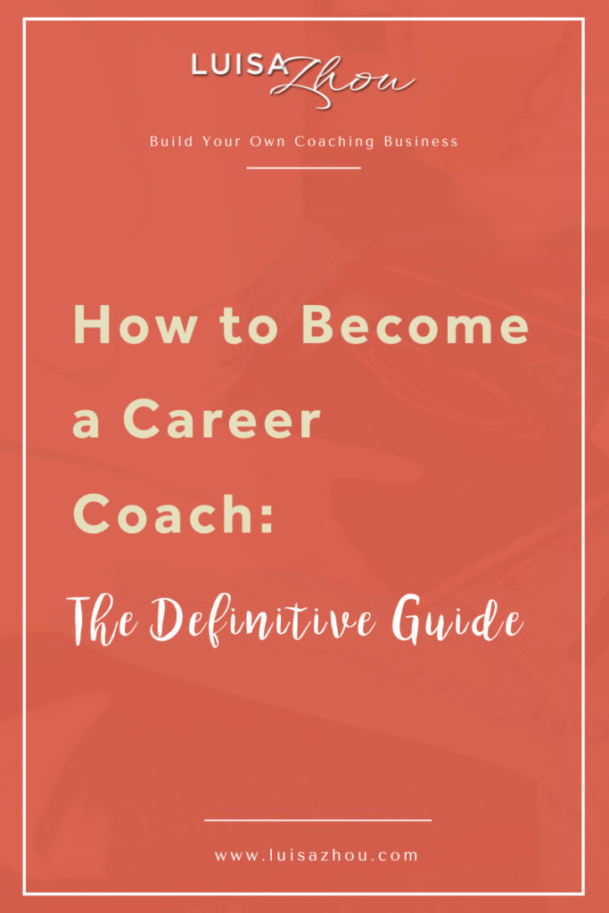 become a career coach pin