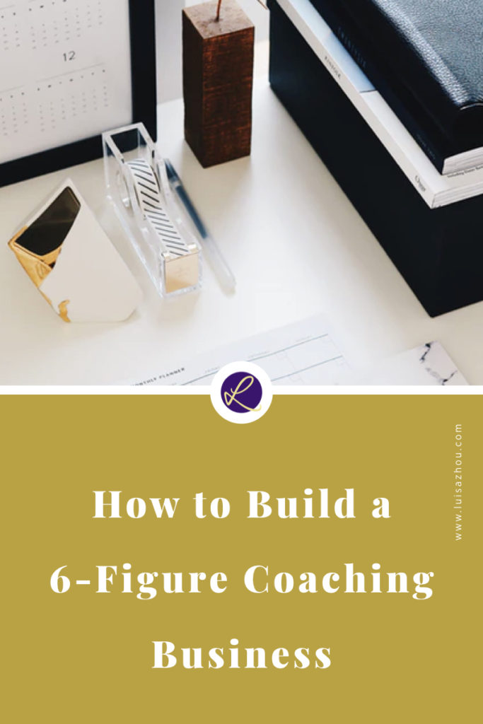 How to build a coaching business pin