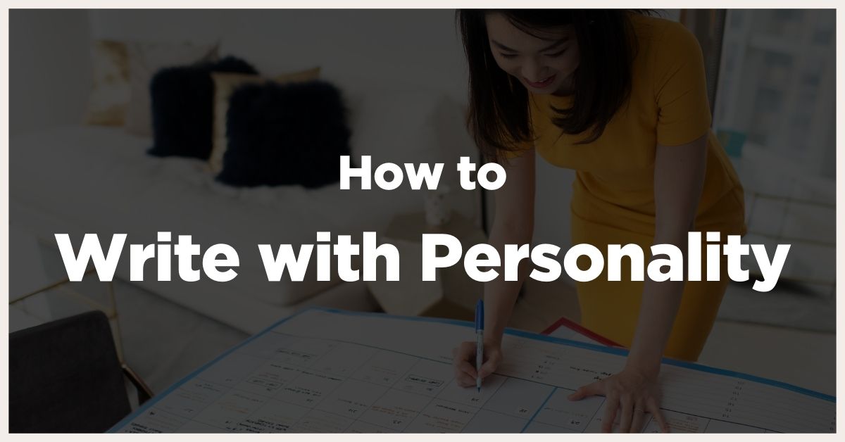 How to Write with Personality