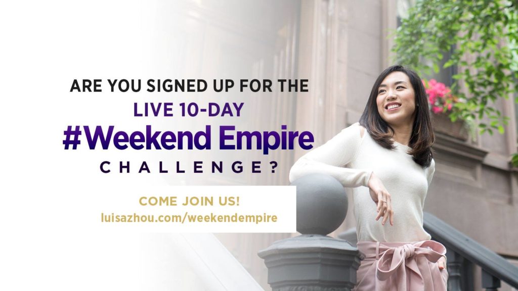 Weekend empire ad