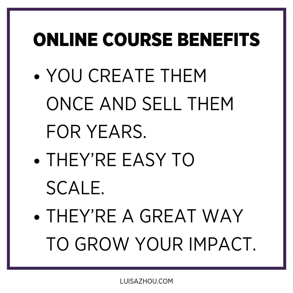 online course benefits 