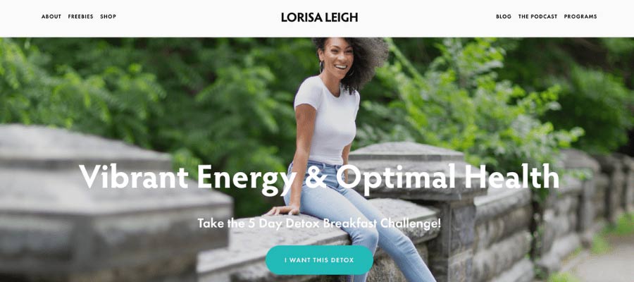 Lorisa Leight website