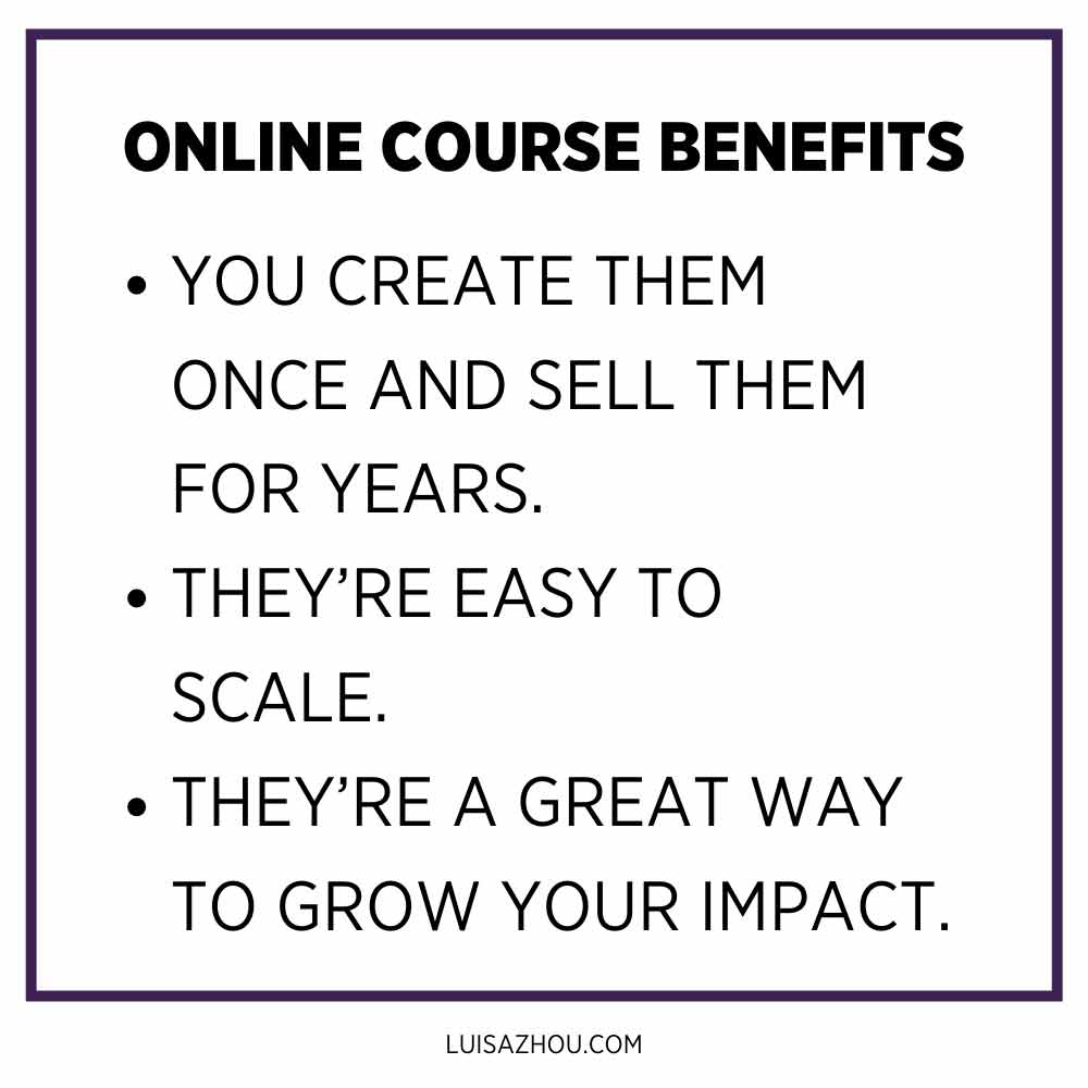 online course benefits