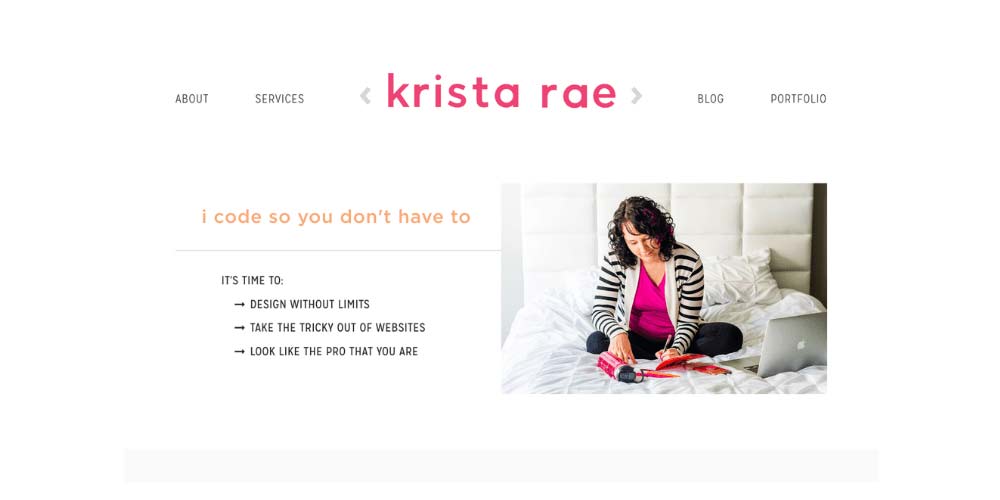 Krista Rae website