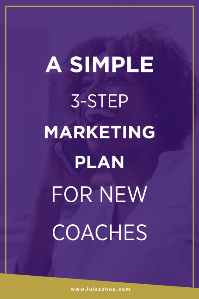Marketing plan for new coaches pin