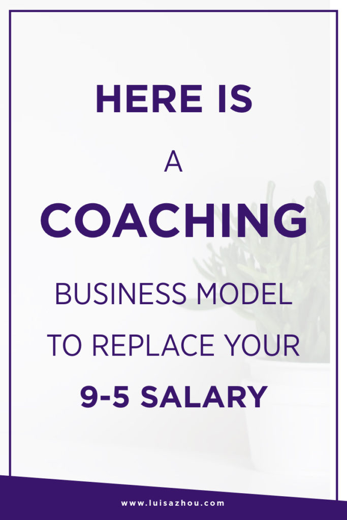 online coaching business model