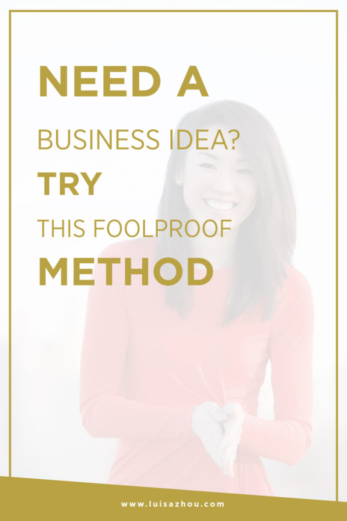 foolproof business idea pin