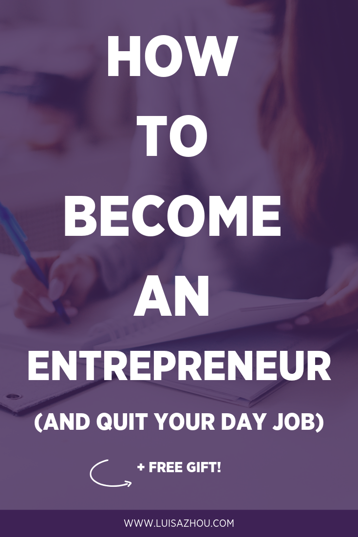 become an entrepreneur pin