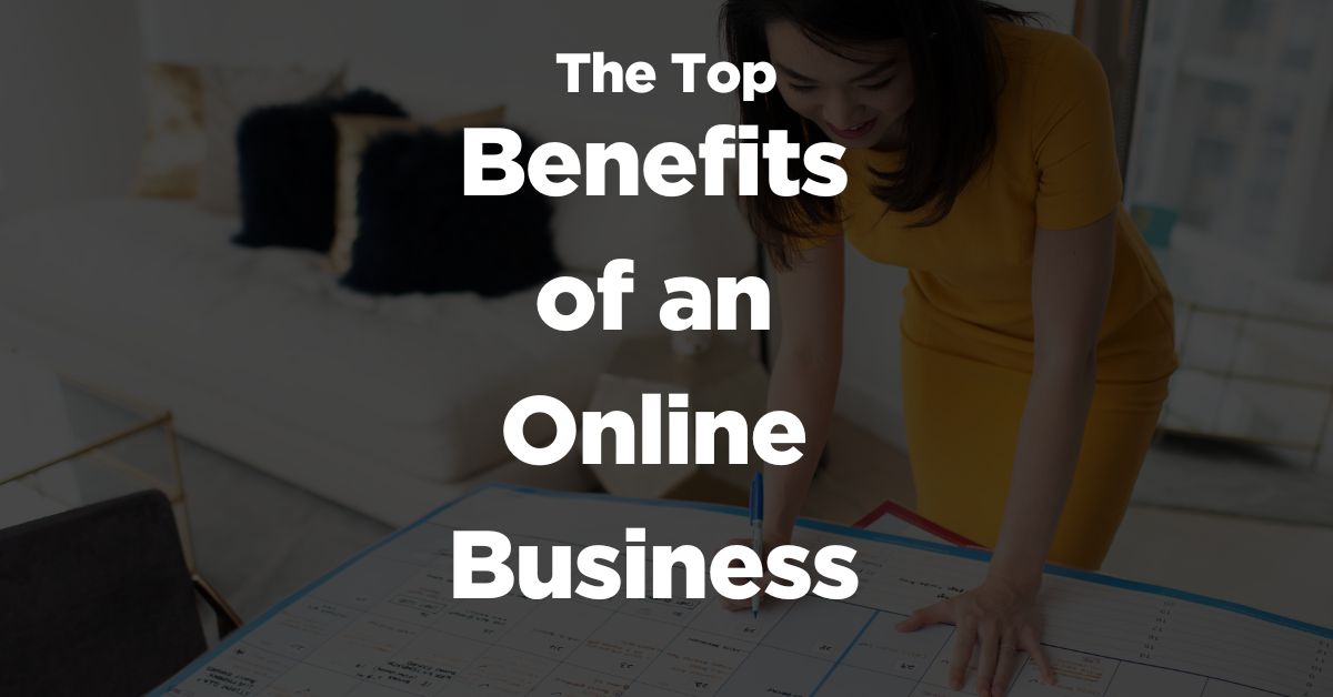 benefits of an online business thumbnail