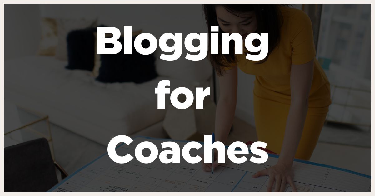 blogging for coaches