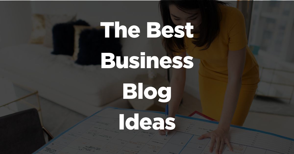 business blog ideas thumbnail