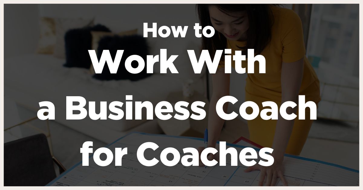 business coach for coaches
