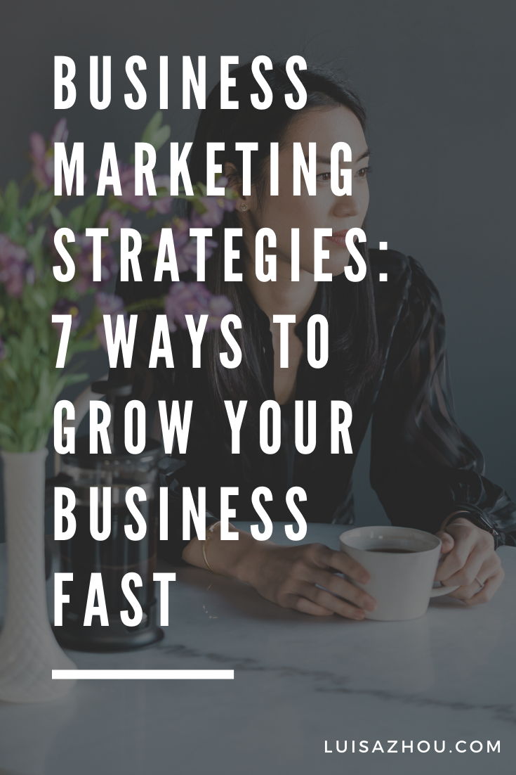 business marketing strategies Pinterest