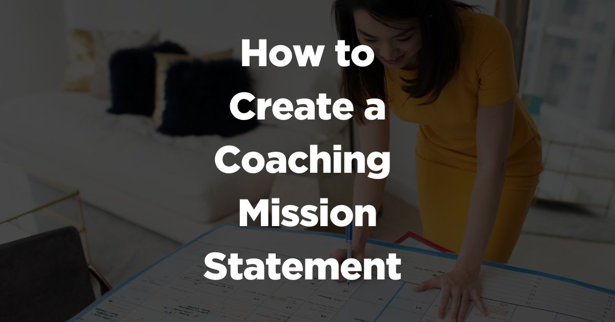 coaching mission statement thumbnail