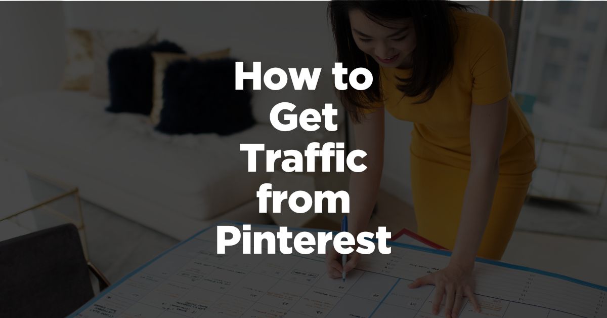 How to Get Traffic from Pinterest (7 Ways) Want to learn how to get traffic from Pinterest? Pinterest is still a relatively untapped traffic source that can bring in website visitors in all types of niches. But how do you build traffic with Pinterest? That’s what you’ll learn today. Read on! Here’s how to get traffic from Pinterest: Sign up for a Pinterest Business account Create Pinterest boards Use keywords in your pin descriptions Create pins that stand out Pin consistently Automate with Pinterest tools Use Rich pins How to get traffic from Pinterest in 6 steps In 2022, Pinterest’s global users grew by 5%. Almost 500 million people use Pinterest every month. So, optimizing your Pinterest traffic can grow your business and brand awareness. Now, there are two types of Pinterest traffic: paid ads and organic traffic. Both can be effective, but I’m going to talk about organic traffic today. Organic traffic means that you get “free” traffic from Pinterest when people search for things in the search feed or discover content in the discovery feed. Of course, this requires you to create content that gets noticed on Pinterest. And there are a few ways you can do this – by using your blog content or content on other platforms, like YouTube, TikTok, or Instagram. But how do you create noteworthy content? In short, you create eye-catching pins (images) and save them to relevant boards with a link to the page you want to drive traffic to. For example, say you want to drive traffic to a blog post. You can pin an image with a headline that makes people interested in clicking through and reading the post. Other best practices include: Pin 1-3 pins every day Create stand-out pins Create 3 pins per blog post Pin each pin to a board once Use a scheduler like Tailwind to automate your pinning But what are the specific steps to growing your Pinterest traffic? That’s what we’ll look at next. 1. Sign up for a Pinterest Business account To make the most of Pinterest, you need a Pinterest business profile. Pinterest Business allows you to run ads and see analytics on your account. So, even if you’re not running ads, the analytics will help you learn a lot about your audience. To set up your business account, use this link. First, enter your email address, new password, and date of birth. Next, click “create account.” Then put in your profile name (this can be a business or brand name) and link your website. Next, you’ll be prompted to describe your business. That includes what type of business you have, your industry, and your goals on Pinterest. Click “next” and your account is set up! But here’s the most important next step: Your description. By default, this part of your profile will be blank. So you need to click the arrow in the corner and go to “setting” to fill in your “About Me” section. Write a brief description of who you are and what you do. And don’t forget to add the most relevant keyword that you want to rank for. For example, mine has “online coaching business” in it. (Insert screenshot of LZ profile description) To complete your profile, upload a logo or headshot to personalize your brand profile. Now there’s one last important thing to do before you start pinning: Claim your website. Claiming your website helps Pinterest track pins coming from your domain. You can follow these instructions to do that. And that’s it! Your Pinterest profile is ready for business. Let’s start creating boards. 2. Create Pinterest boards What are Pinterest boards? Boards are where you save your pins. The idea is to create a virtual moodboard around a certain topic. For example, if you’re an interior designer, you could create a board on the “mid-century modern” aesthetic. Within that board, you can create sub-boards. Like “kitchen”, “living room”, and so on. Or you can flip it around and create a board on “Kitchen designs” or “Living room decor.” So brainstorm some relevant boards for the topics you usually talk about in your business. Here’s my account. As you can see, I have boards on starting a coaching business, creating an online course, and building an online business. Those are the topics I talk about in my business. (insert screenshot of LZ Pinterest boards) You’ll notice that all of my boards have short titles. These are keywords that I want to rank for with my account. Now let’s talk about how to find relevant keywords in your niche. (We’ll talk about keywords in the next tip.) So how many boards should you start with? I say around 10. This is enough to get your Pinterest strategy going without being too overwhelming. Next up: Keywords. 3. Use keywords Some say Pinterest is a social media platform. Others say it’s a search engine. The truth is, it’s kind of both. Pinterest calls itself a “visual discovery engine.” What that means for you is if you use the right keywords, you can get your blogs, products, or services discovered on the platform. So how do you find the right keywords? If you’re familiar with SEO for search engines like Google, you probably already know a little about keyword research. Luckily, on Pinterest, it’s way easier. There are three main methods. The first is the simplest: the search bar. All you need to do is type in a word or phrase related to your business. So for my business, I could type in “business coach.” Then Pinterest will automatically generate suggestions based on what people are searching for. (insert screenshot of search bar suggestions) Another way to find keywords is to browse the explore page. The explore page shows you the popular pins in your industry and you can find new keywords from the pin titles. Finally, you can use Pinterest’s ad tools to find keywords. Go to “create ad” and put in the main keyword for your business. Pinterest will automatically generate a ton of other keyword suggestions. Once you have a shortlist of keywords, use them in: Board titles Profile description Pin descriptions This all helps Pinterest understand who you are and what you do! 4. Create pins Most pins you create on Pinterest will live on Pinterest for a long time because of how the platform works. You pin once and it can circulate for years. However, to do so, it needs to be high up on people’s feeds. So if you want to get traffic from Pinterest, your pins have to stand out. This is like the thumbnail of your content. It’s the first thing people see as they are scrolling through their feeds. How do you create pins, though? I recommend creating them on Canva, which has plenty of beautiful templates for pins. For blog posts, use pins with a bold headline and an eye-catching background like this. (insert screenshot of LZ example) Or, use an image that stands out and a headline that grabs the viewer’s attention. Some of the best-performing headlines on Pinterest start with… “How to…” “X ways to…” “Best ways to…” These all have a strong promise to the viewer that entices them to click. Just don’t forget to use your target keyword in the headline. For instance, if your target keyword is “best kitchen sinks,” your headline might say “12 Best Kitchen Sinks for Your Kitchen.” You can upload these pins directly to the platform and link your content. 5. Pin consistently If you really want to know how to get traffic from Pinterest, this is the key: Pin consistently. Now what do I mean by consistently? For me, that means pinning at least a few (1-3) times a day. Pin some of your own pins to your boards from your blog posts. You can also create pins from your Instagram, YouTube, or TikTok posts, especially if you don’t have enough blog content to pin. Does that mean you need to create new pins all of the time? No. Start by creating three different pin variations for every blog post. You can vary the design, headline, description, or all three. Then post those pins on Pinterest once each to one board each. You can also post other people’s pins to help build authority (more on that later). Now that might sound like a lot of work, but luckily there are tools that can help you. Let’s talk about Tailwind. 6. Automate in Tailwind Tailwind is the holy grail of Pinterest tools. It’s a scheduler that automatically pins your pins to your boards. You can also schedule pins from other websites and Pinterest users to be added to your board whenever you want. This makes staying active on Pinterest so much easier. To automate your Pinterest marketing as much as possible, use Tailwind once a month to schedule the pins for that month. Making this a monthly practice will save you so much time. 7. Use Rich Pins Rich Pins are pins that automatically sync information from your website. So they have a little extra information than the average pin. Why does this matter? Well, Rich Pins really stand out on Pinterest. For example, Rich Pins from a blog post will show the blog’s title, meta description, and author. And even if you update your blog post, the pins on Pinterest will automatically be updated too. (insert screenshot of LZ example) To get started with Rich Pins, you’ll need to add rich meta tags to the blog posts you want to pin from. The easiest way to do this (if you have a WordPress website) is to add a plugin. Once it’s activated, your website should be good to go! You can check out Pinterest’s guide on Rich Pins here. So that’s how to get traffic from Pinterest. But why is Pinterest such a great traffic source for your blog or business? That’s what we’ll look at next. What are the benefits of Pinterest? Here are a few reasons why Pinterest is worth it: It’s completely free to build organic traffic on Pinterest. It takes time and effort to create pins and pin them consistently. But once you’ve built up your authority on Pinterest, you get a steady stream of traffic. The average Pinterest user is a high earner. 41% of Pinterest users make over $75,000 a year. It’s faster to get results than on Google. Google has more competition than Pinterest so if you want search traffic, Pinterest is a faster choice. Let’s talk more about how long it takes to see results. How long does it take to get traffic from Pinterest? When you’ll start getting traffic from Pinterest depends on: How much you pin How consistently you pin How well your pins perform On average, you can see results within one month. But here’s the thing about Pinterest: it takes time to build authority. As a search engine, it takes a while for Pinterest to understand what content you offer and show your pins to users. So if you want faster results, here’s what to do: Every day for the first month, pin other people’s pins (relevant to your business) to your boards. About 5 pins per day is a good number. That will help Pinterest understand what your profile is about. Then you can start adding your own pins to your boards. If your pins aren’t bringing in traffic, it’s time to review your strategy. Try… …improving your pins …using better keywords …using tools like Tailwind These small changes can make a difference to your results. How much traffic can you get from Pinterest? So how much traffic can you get from Pinterest? It depends. If you pin three times a day, you’ll probably get more traffic than if you pin three times a week. There’s also no cap on how much traffic you can get. Pinterest has over 400 million monthly active users. So you can get a few hundred to tens or even hundreds of thousands of visitors from Pinterest. Next steps And that’s how to get traffic from Pinterest! Organic traffic is key to building a profitable and sustainable business. Think about it – with traffic that comes in every day without you having to “hustle” for it, your business isn’t reliant on YOU. Instead, it continues to grow even if you decide to take a break or just don’t feel like posting on social media. And I show you how in my 4-step Automatic Attraction system for making sales with organic traffic. Read more: The Top Benefits of Blogging How to Increase Your Organic Traffic Why You Should Invest in SEO