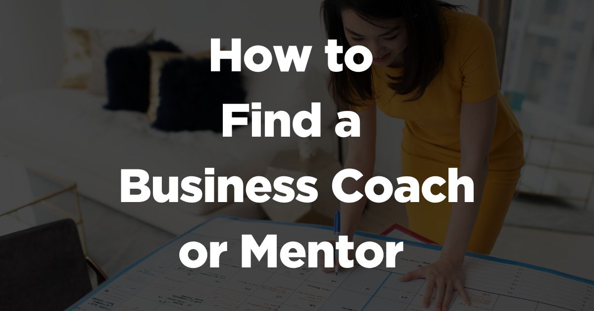 how to find a business coach or mentor thumbnail