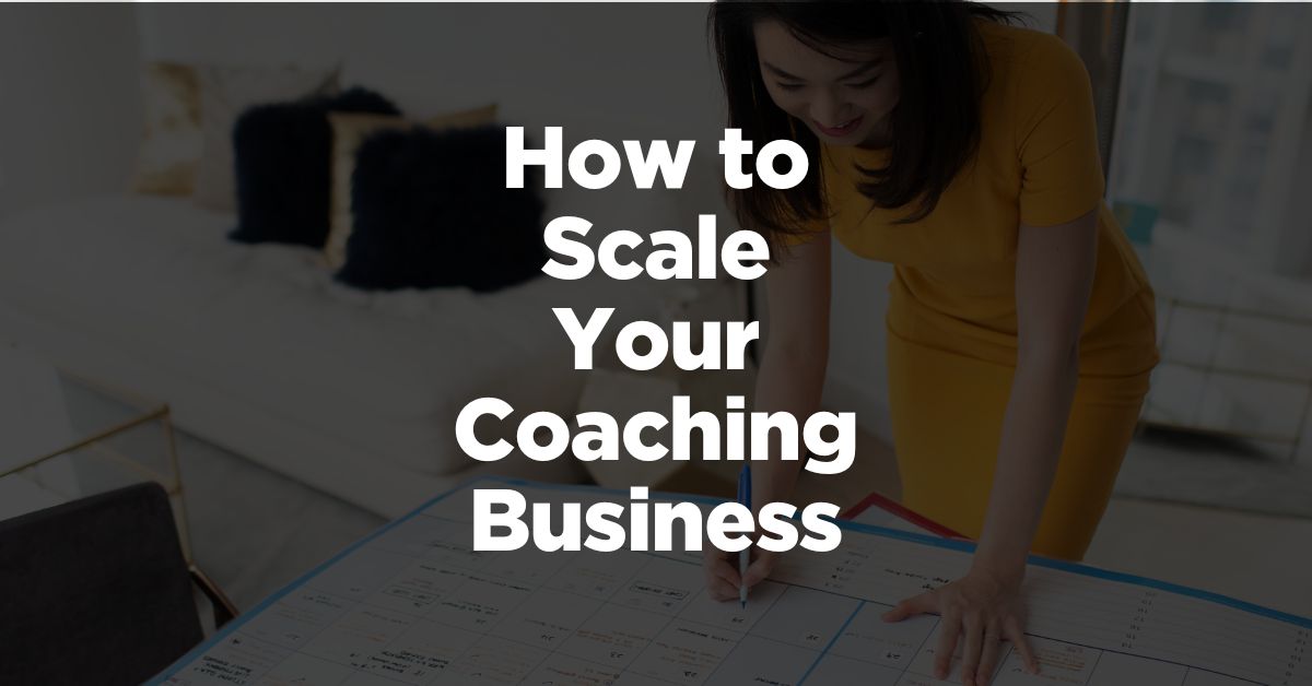 scale your coaching business thumbnail