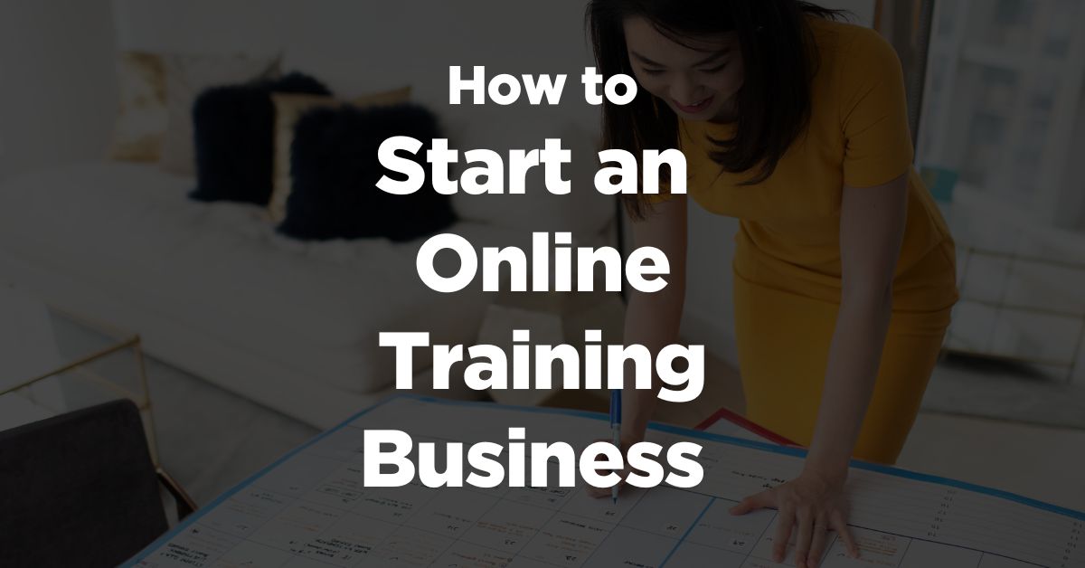 start an online training business thumbnail