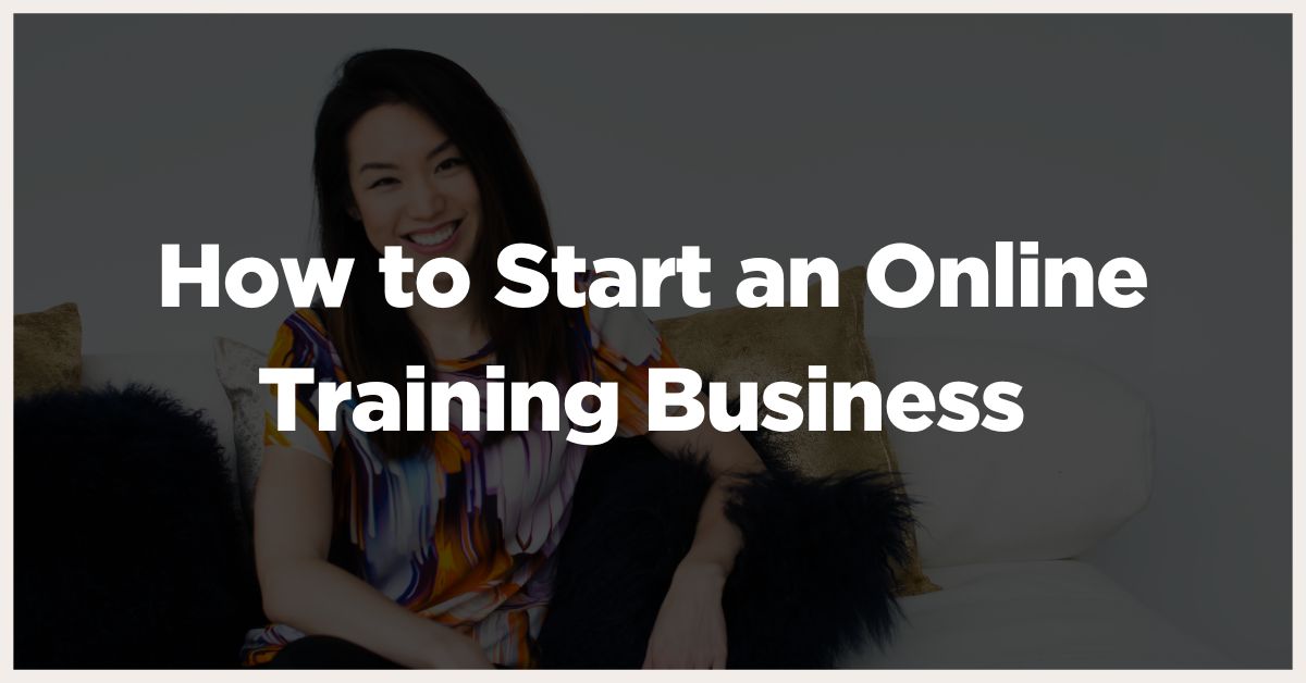 start an online training business