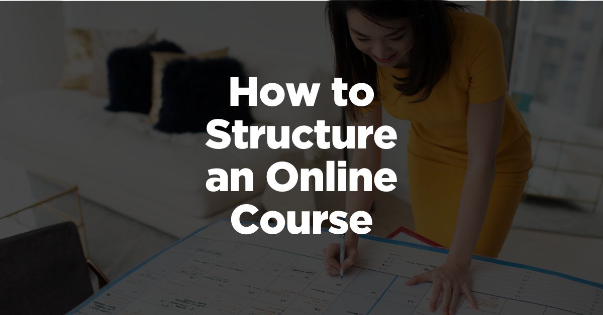 structure an online course thumbnail