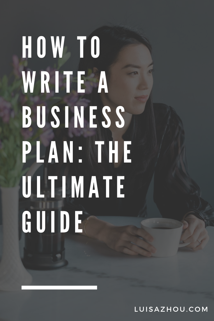 write a business plan pin